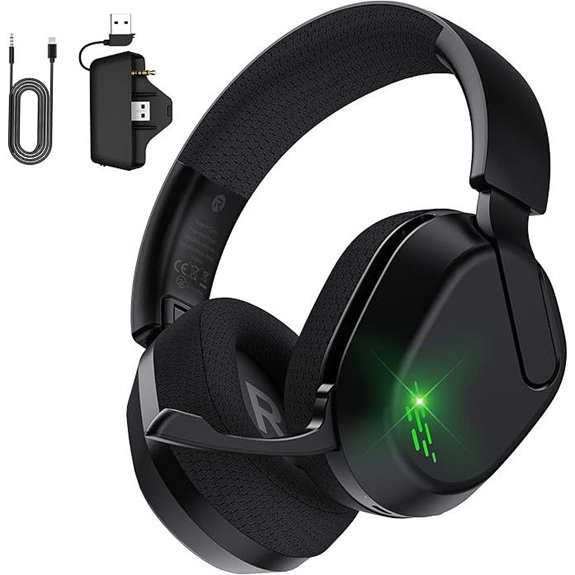 Wireless Gaming Headset for Xbox PlayStation PC Mac