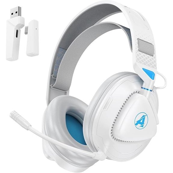 PH3 Wireless Gaming Headset with Microphone and 50H Battery