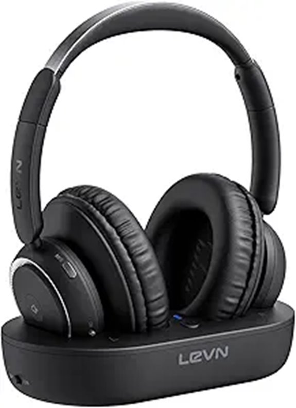 LEVN Wireless TV Headphones for Seniors
