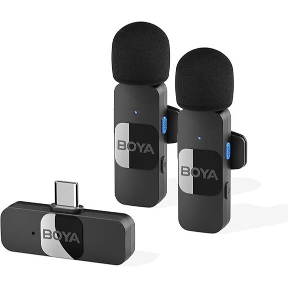 BOYA Wireless Lavalier Microphone for Android/iPhone