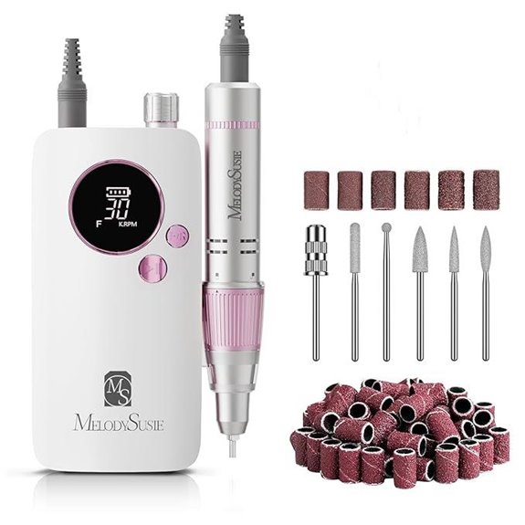 MelodySusie Cordless Nail Drill for Manicure and Gel