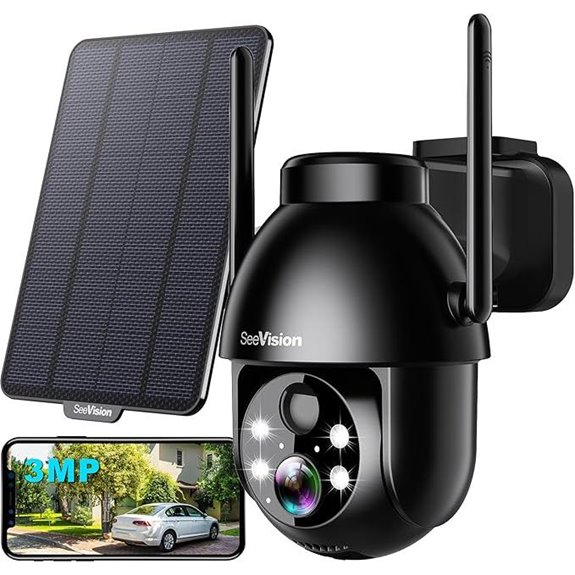 Wireless Outdoor 2K Security Camera with Spotlight