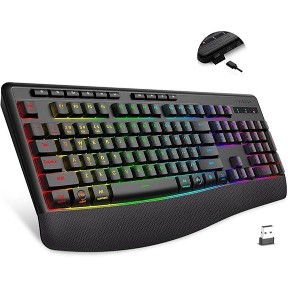 Premium Wireless Bluetooth Keyboard with RGB Backlight