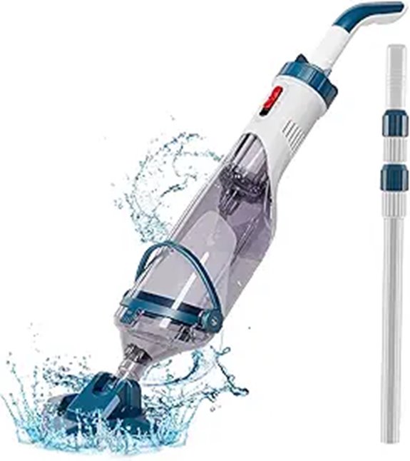 wireless telescopic pool cleaner