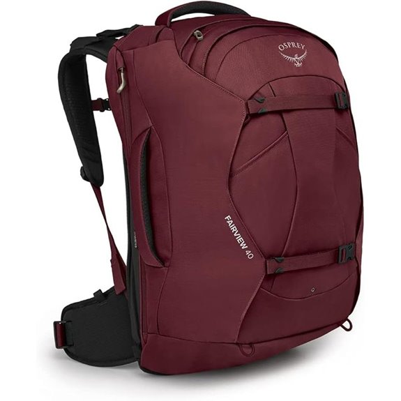 Osprey Fairview 40L Women's Travel Backpack Zircon Red