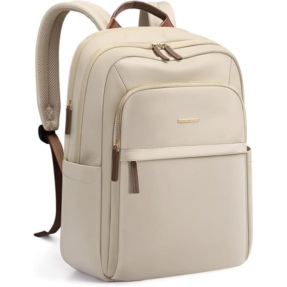 Travel Backpack for Women 16-Inch Apricot
