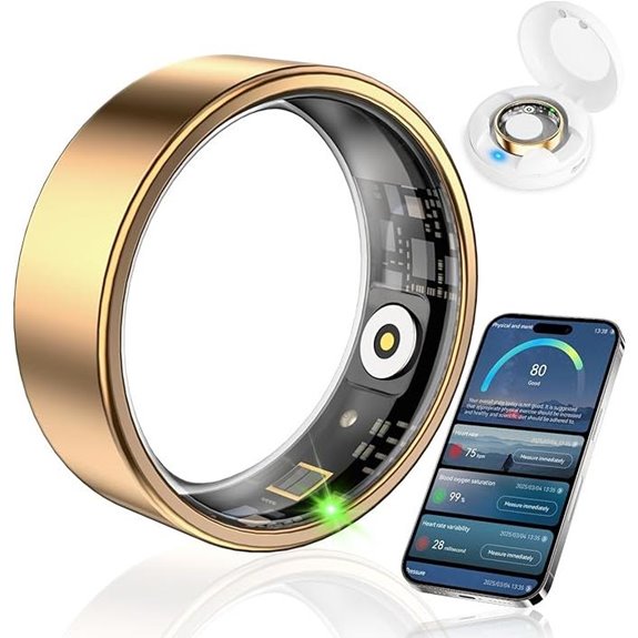 Smart Ring Fitness Tracker for Women