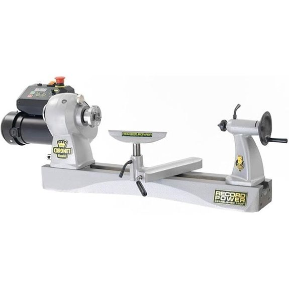 Record Power Coronet Herald Wood Lathe with Swivel Head