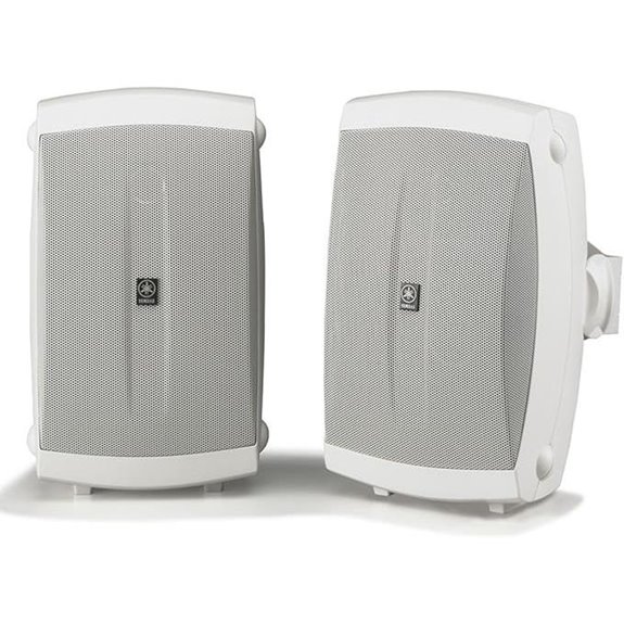 Yamaha Audio NS-AW150W 2-Way Indoor/Outdoor Speakers (Pair White)