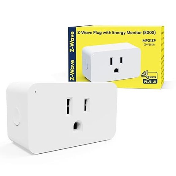 Minoston Z-Wave 800 Series Smart Plug with Energy Monitoring