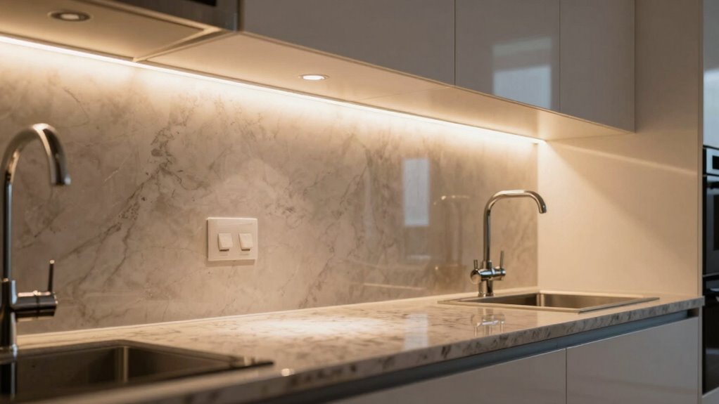 adjustable kitchen lighting controls