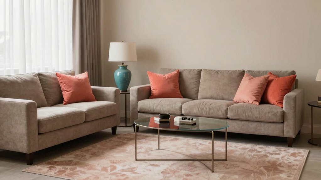 balance bold and neutral colors