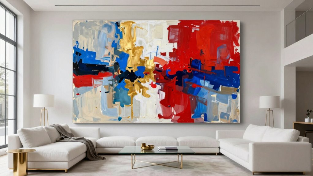 balance large art proportionally