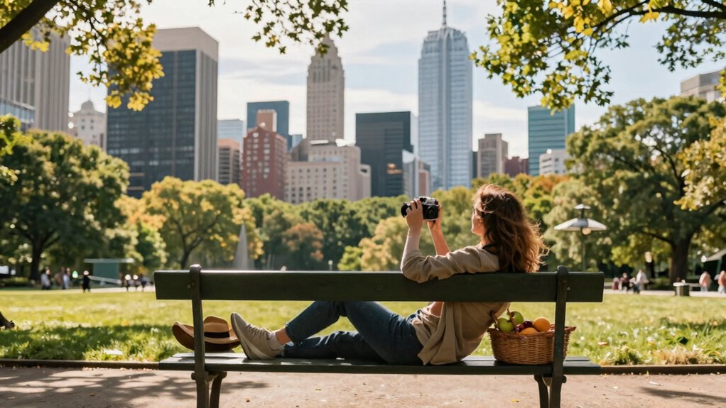 balance sightseeing with relaxation