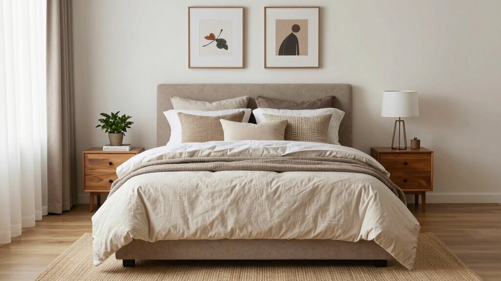 balanced furniture and decor