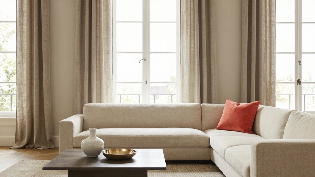 balanced neutral with accents