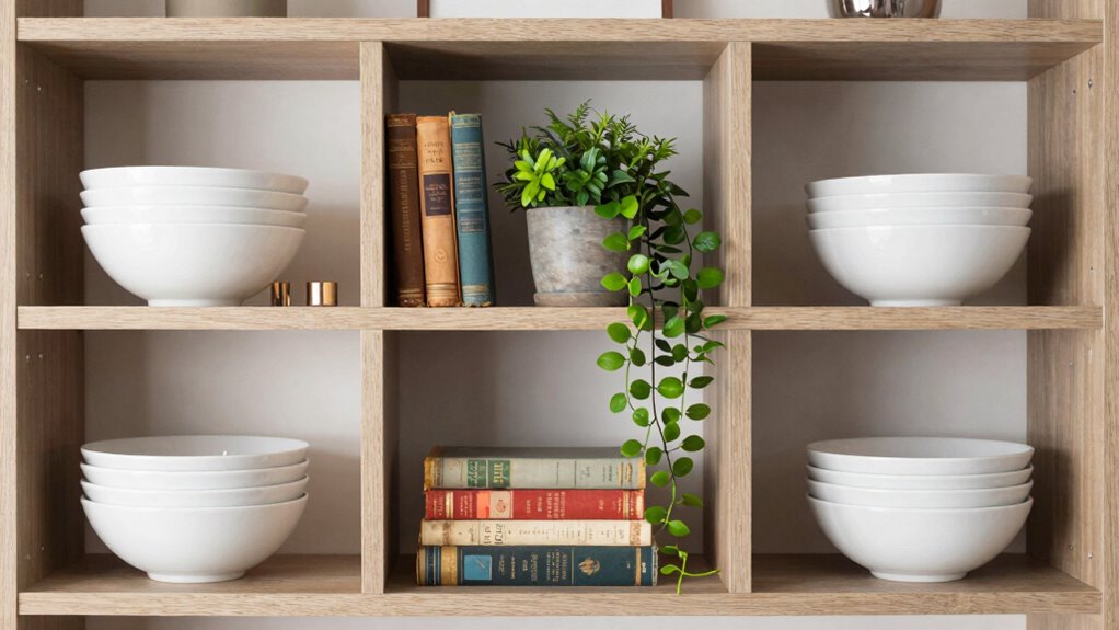 balanced textured visual arrangement