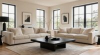 balancing black accents effectively