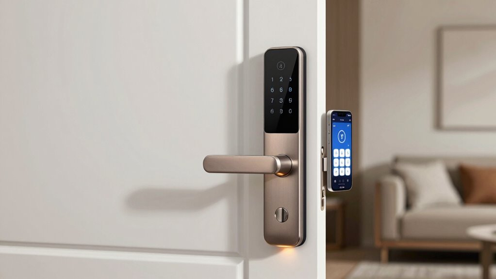biometric integrated secure home