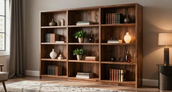 bookshelves enhance home decor