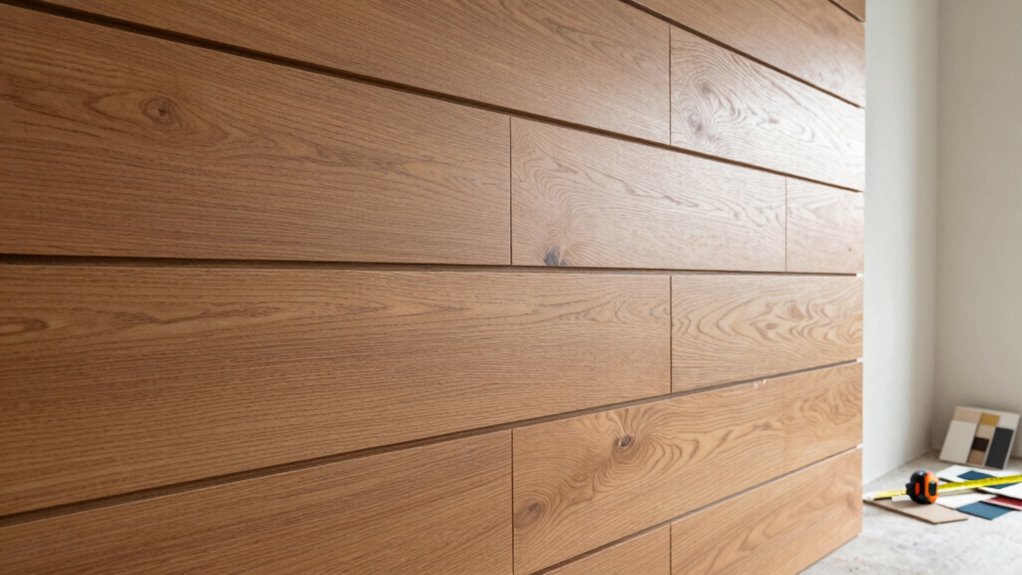 budget friendly wall paneling