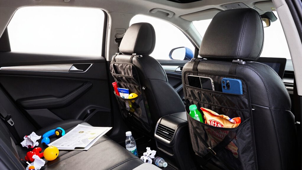 car clutter causes discomfort