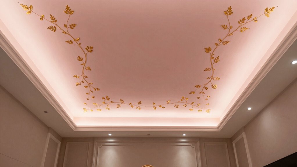 ceiling colors and patterns