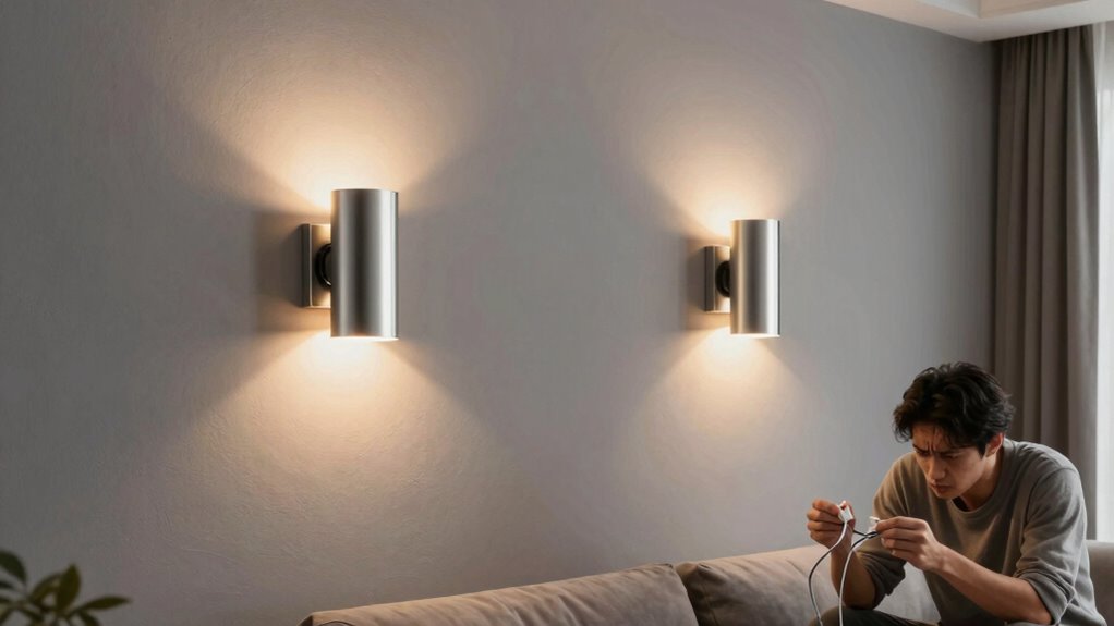 check bulbs and outlet
