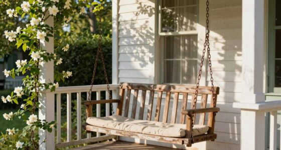 classic comfortable outdoor seating