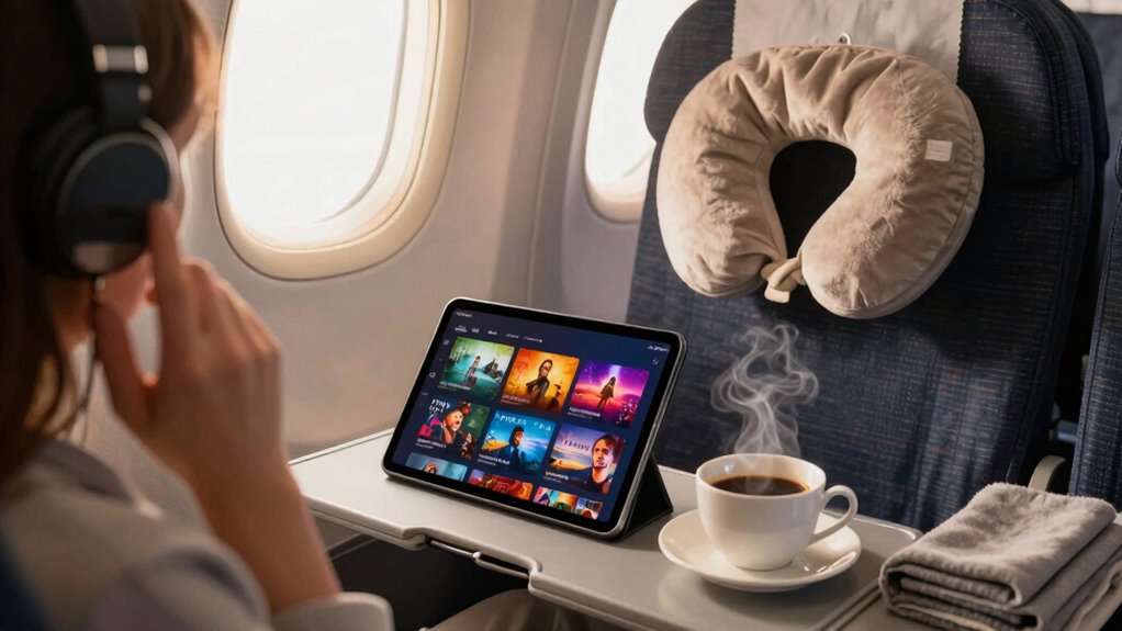 comfort entertainment and adjustments