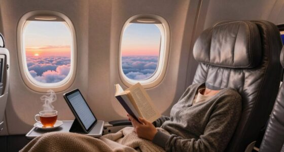 comfort tips for long flights