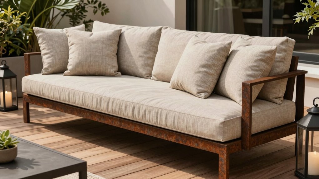 comfortable customizable outdoor seating