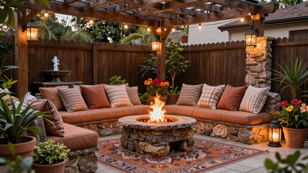 comfortable seating focal points