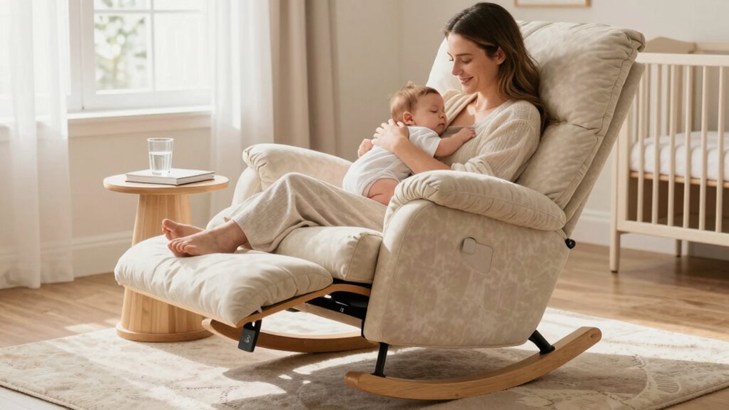 comfortable supportive nursing chair
