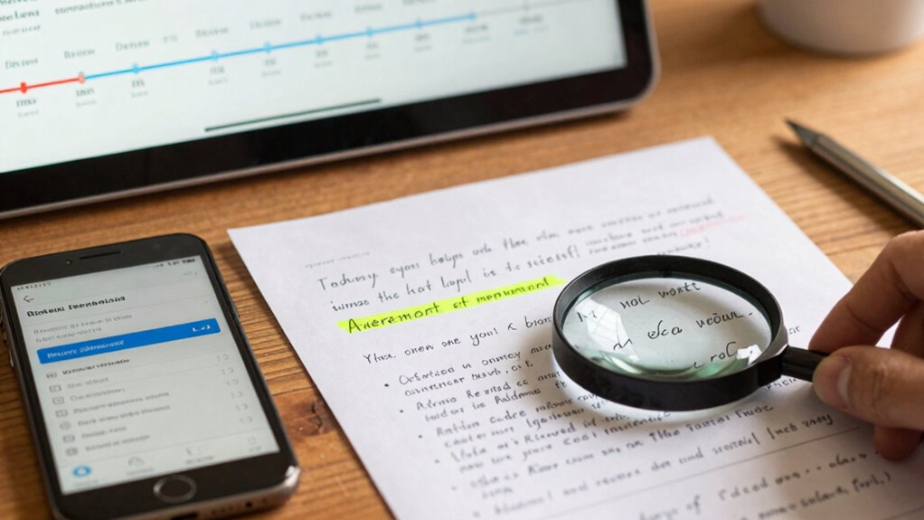consider review context and timing
