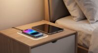 convenient bedside charging options