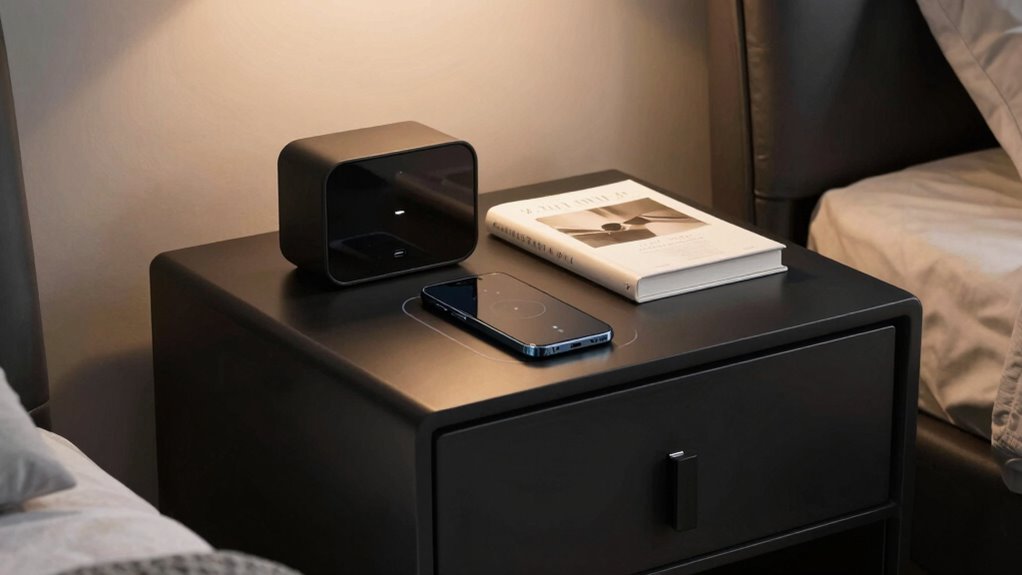 convenient bedside charging station