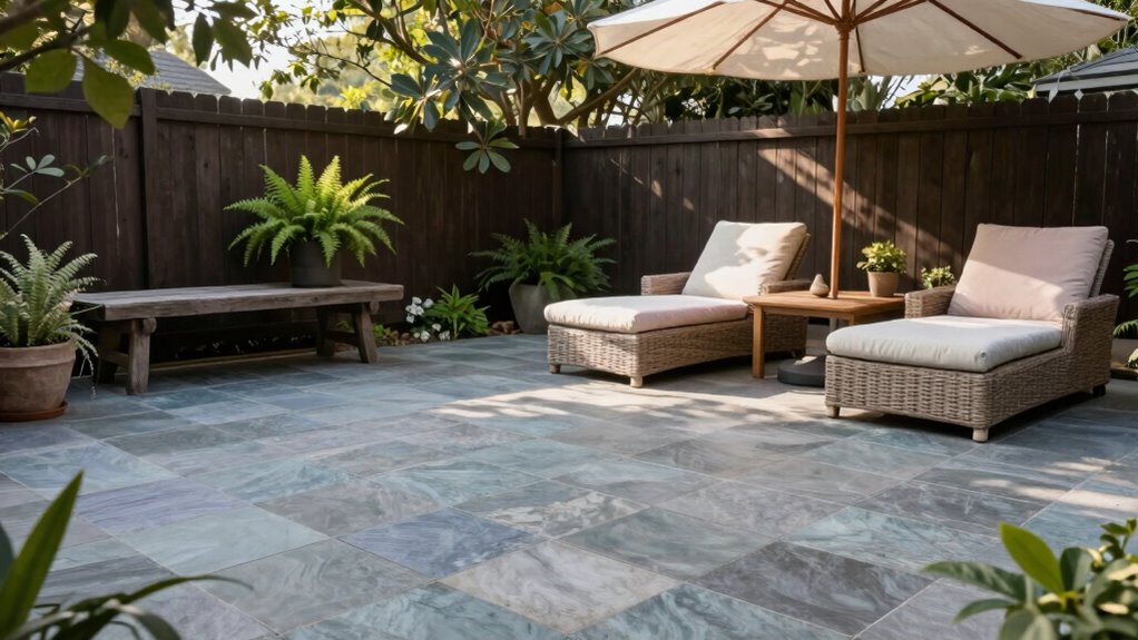 cool light colored outdoor surfaces
