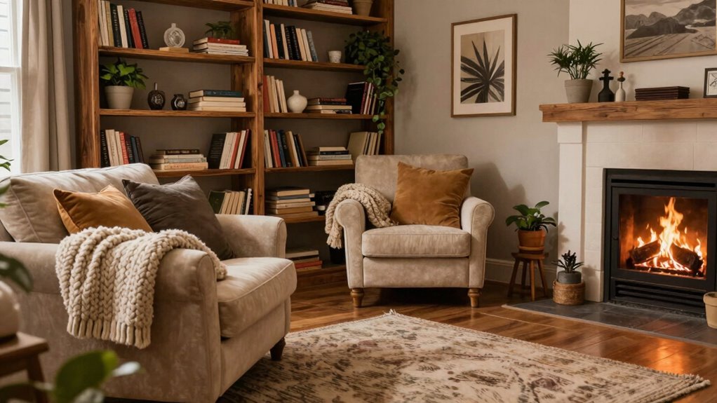 create cozy intentional spaces