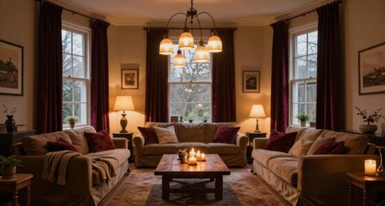 create cozy inviting atmosphere