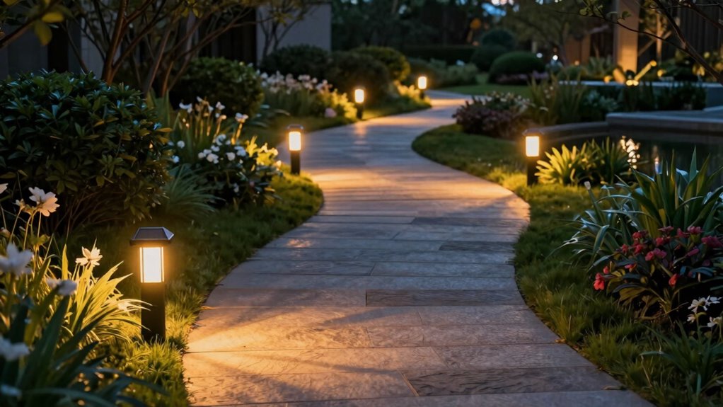 creative solar landscape lighting ideas