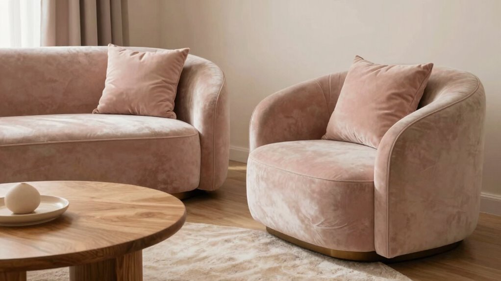 curved furniture fosters safety