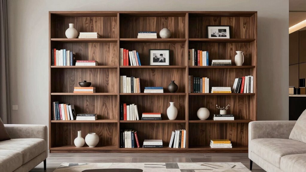customizable home library design