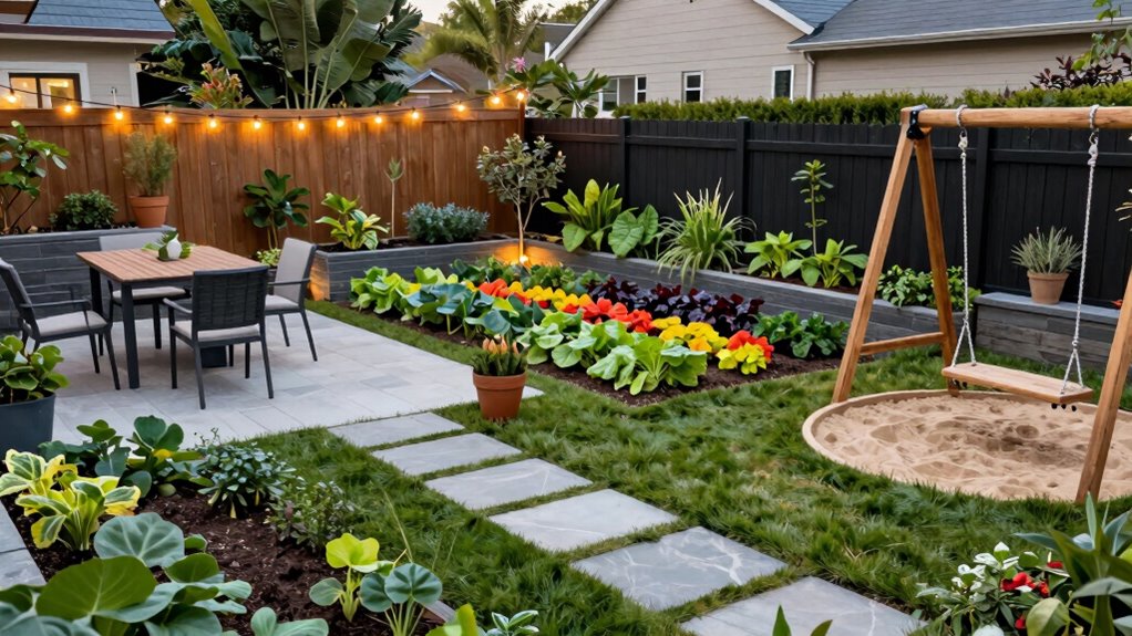 define functional outdoor zones