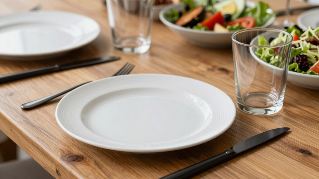 dinnerware sets the mood