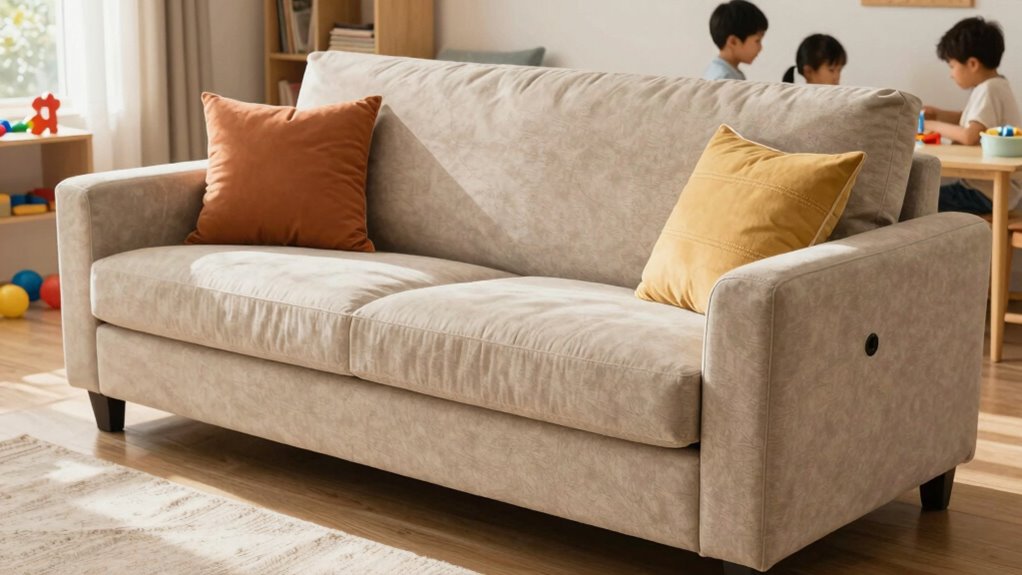 durable stain resistant antimicrobial fabrics