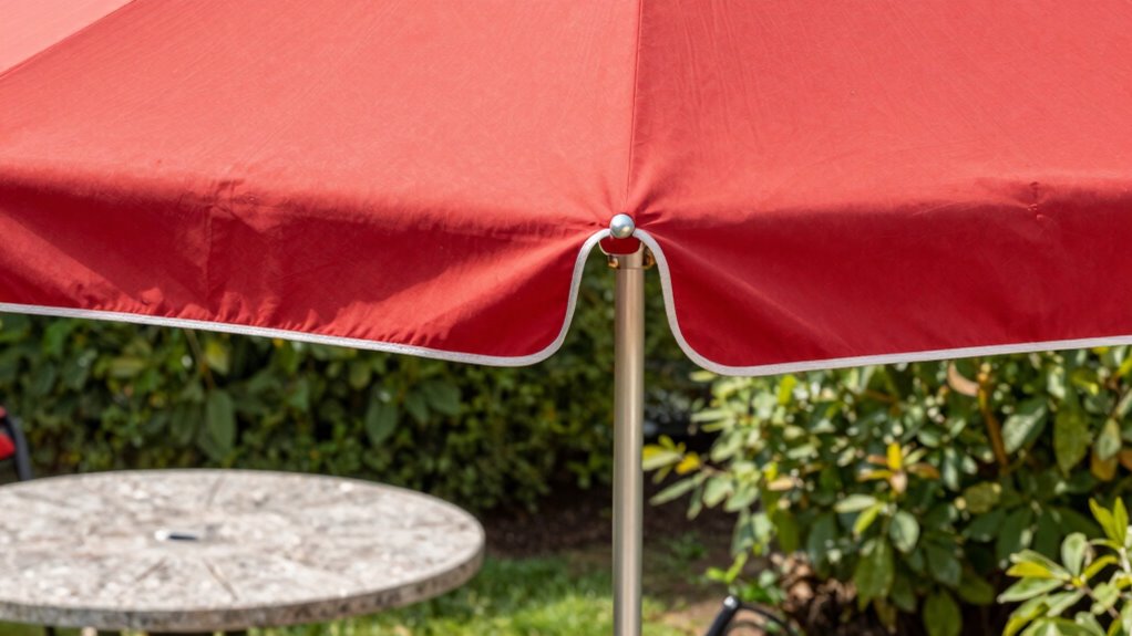 durable weather resistant umbrella materials