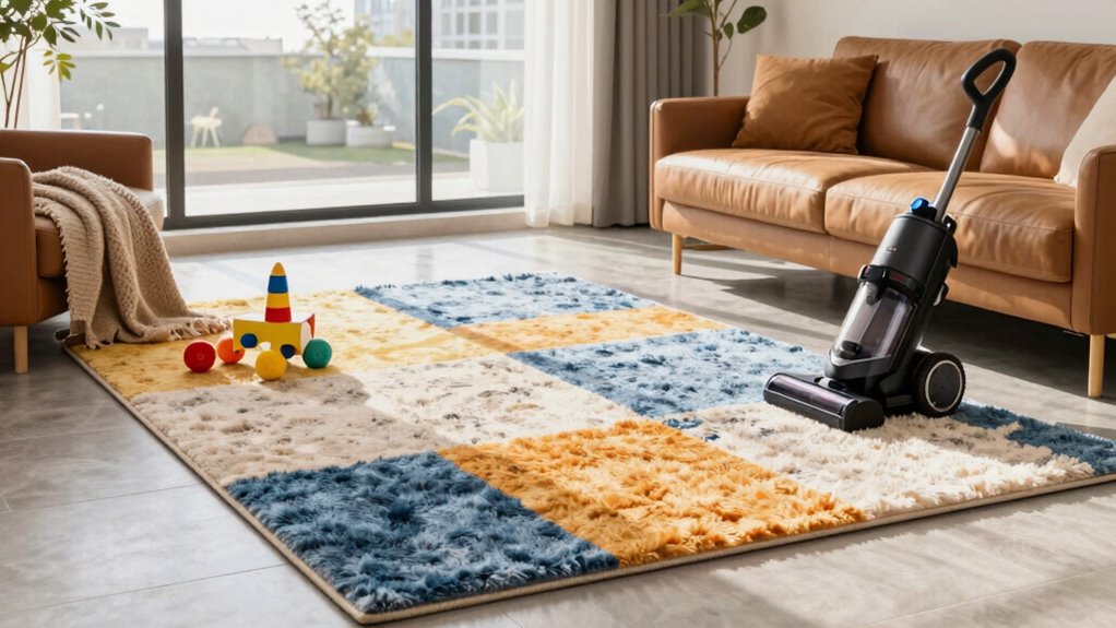 easy to clean stain resistant rugs