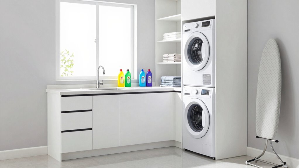 efficient accessible laundry layout