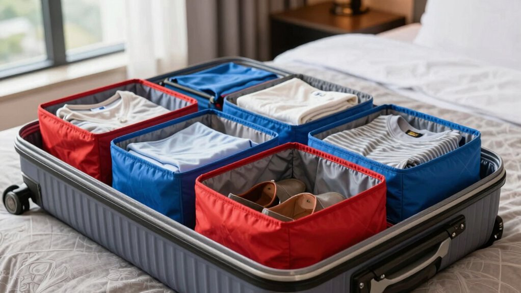 efficient organized packing system